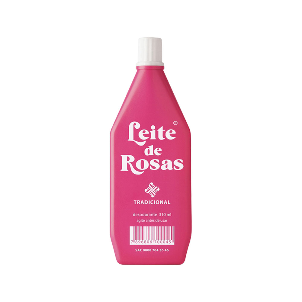 leite rosas 310ml tradicinal un